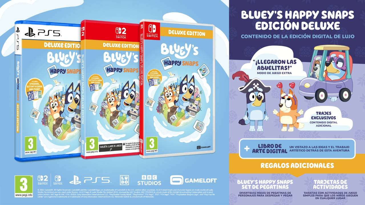 BLUEY’S HAPPY SNAPS - Deluxe Edition